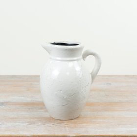 A delightful classic jug-shaped vase with timeless charm.