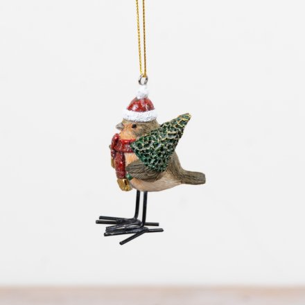 Robin Tree Hanger, 7cm 