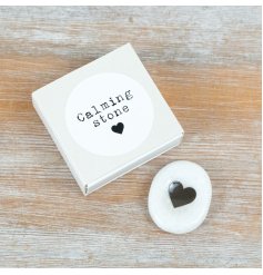 a cute little calming stone comes in a gift make making it the perfect gift