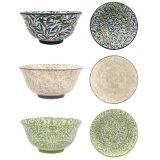 Add timeless charm to your home with the Wm Morris Bowl set