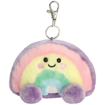 Brighten your day with the Vivi Rainbow Palm Pal Keyring 