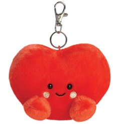 Add a touch of love on the go with the Palm Pals Amore Heart Clip-on 