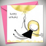 Celebrate her special day with this elegant birthday card