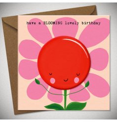 Make their day shine with the Have A Blooming Lovely Birthday Card!