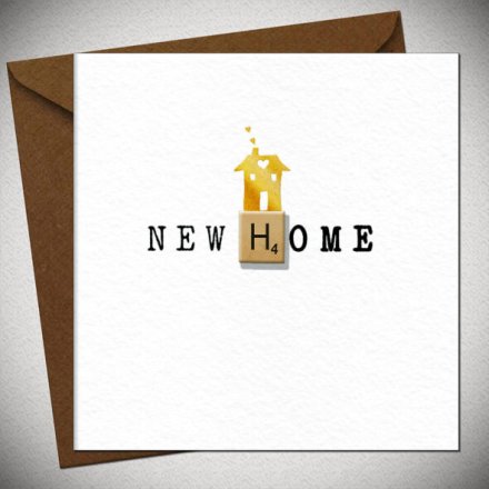 New Home Card, 15cm 