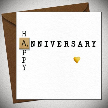 15cm Happy Anniversary Card