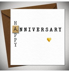 Adorable card perfect for celebrating your Anniversary.