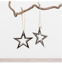 Elevate your space with this chic and charming Hanging Star decoration.