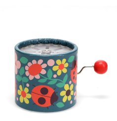 Experience the charm of the Ladybird Winding Music Box – a delightful treasure.