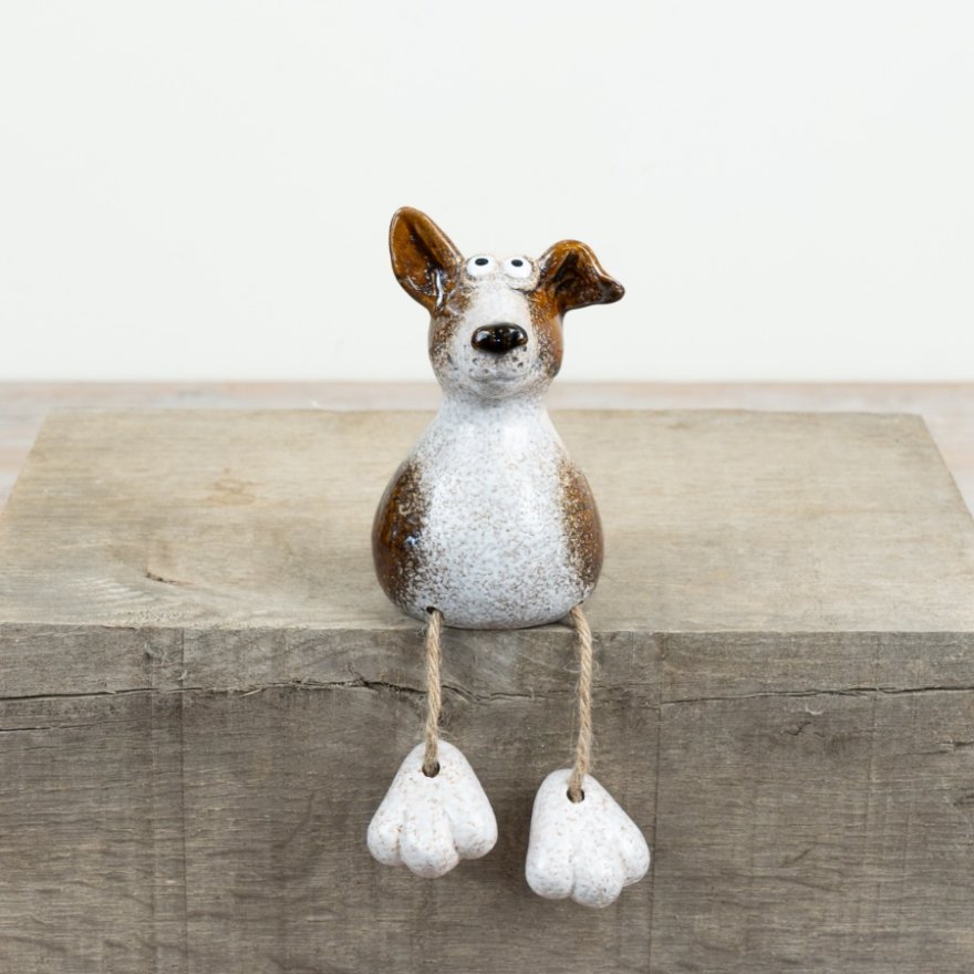 12.4cm Dog with Dangling Legs & Feet Little Lookers 