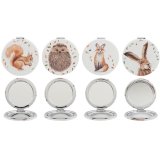 Discover the Wildlife Compact Mirror—sturdy, stylish