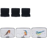 Protect your cards in style with the Credit Card Protector British Birds 