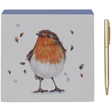 Robins Notepad, 15cm