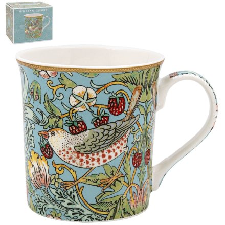 Strawberry Thief Ceramic Mug, 11cm