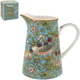 The Strawberry Thief Jug: a charming earthenware piece inspired by William Morris’s iconic design