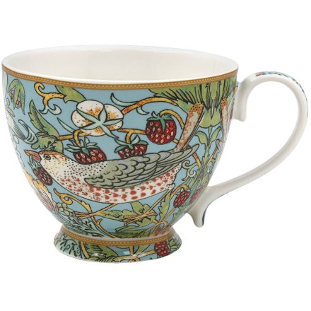 Strawberry Thief Footed Mug, 15cm 