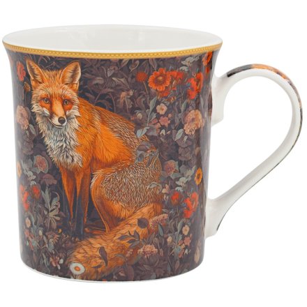 12cm William Morris Fox Mug
