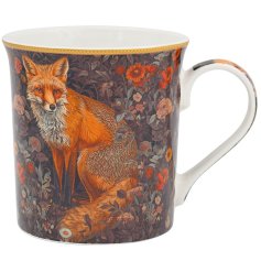 Charming mug featuring a classic William Fox design.