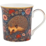 a charming hedgehog mug  