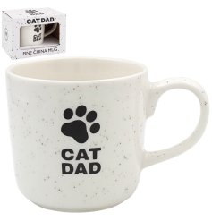 Honor your bond with your cat using the Cat Dad Mug—perfect for every proud feline father.
