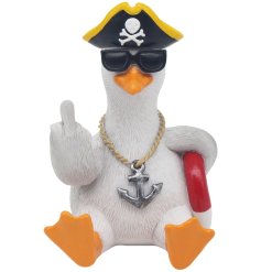 Stand out with our playful White Polyresin Seagull—perfect for adding charm and character!