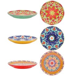 Enhance your dining experience with elegant Tuscany plates.