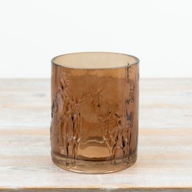 elegantly embossed woodland design showcasing noble stags and deer
