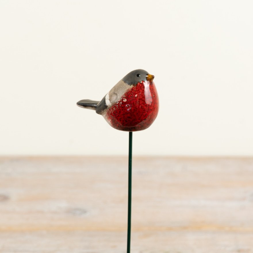 7.7cm Robin Garden Stake