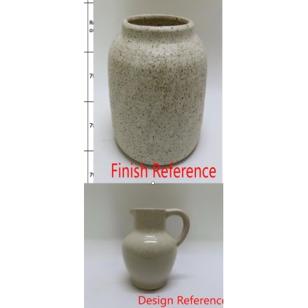 Glazed Ceramic Jug Vase, 19.5cm