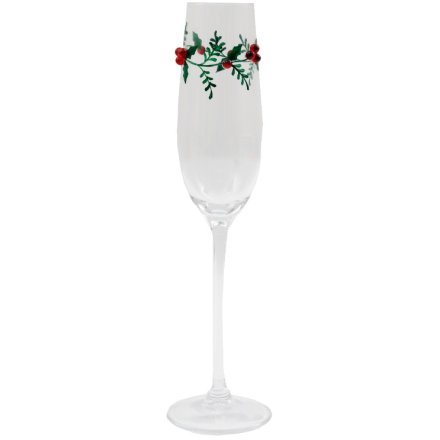 26.5cm Red Berry Champagne Flute 