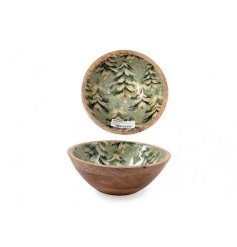 bring a touch of woodland charm to your dining experience with this beautiful bowl