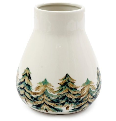 Bring calm beauty to your space with our elegant Winter Forest Vase.