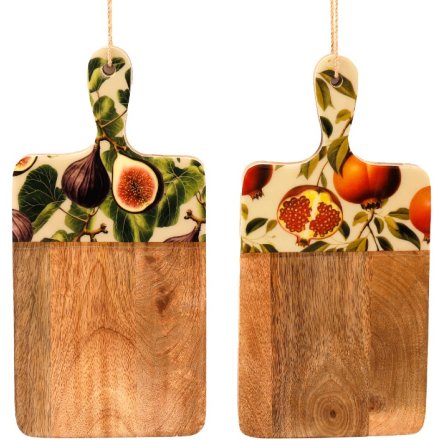 30cm Fruit Chop Board, 2/A 