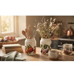 Keep your kitchen tidy and stylish with the Fig & Pom Utensil Pot