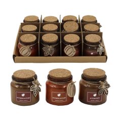 Set a cozy, inviting mood with this delightful candlepot.