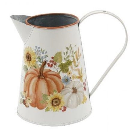 Pumpkin Jug Vase, 16.5cm 