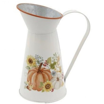 25.5cm Pumpkin Embossed Jug Vase