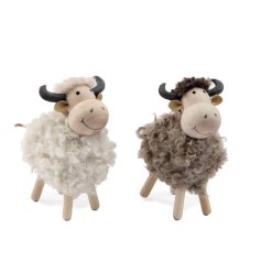 Bring warm countryside charm to your space with the Wooly Cow Deco.