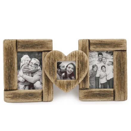 45.3cm Wooden Photo Frames, S/3 