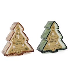 Brighten your room with this stylish Tree Shaped Glass Candle.