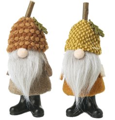 Bring a snug autumnal charm to the home with these delightful seasonal gonks.