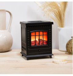 Add cozy warmth and style to your space with the Desire Log Burner Aroma Lamp’s rustic, elegant design.