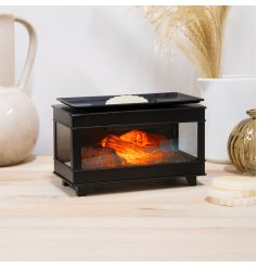 Enhance your space with the Desire Log Burner Aroma Lamp