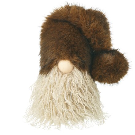 Brown Faux Fur Gonk, 22cm