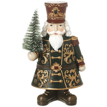 Christmas Soldier Figurine, 14cm