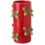 a stylish Christmas 3D vase 