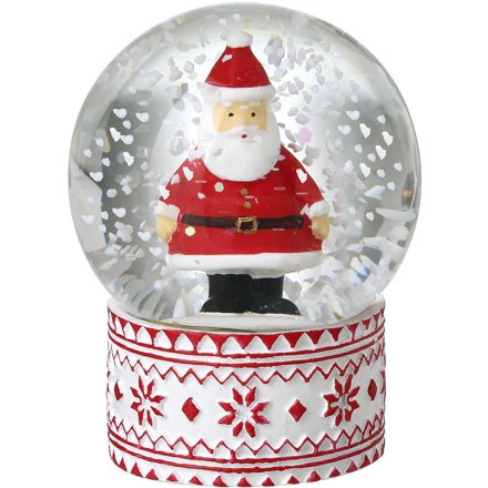 6.5cm Santa Snow Globe