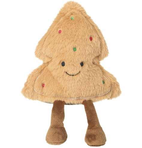 Bring charm and warmth to any space with the small Plush Brown Tree featuring a happy face.