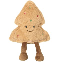 Add a touch of charm and warmth with the Plush Brown Tree W Happy Face Small 