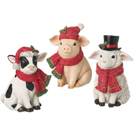 11.5cm Farm Animals, 3/a 
